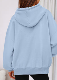 PRETTYGARDEN Womens Oversized Hoodies Sweatshirt Long Sleeve Loose Fit Going Out Tops Trendy Casual Fall Fashion Outfits