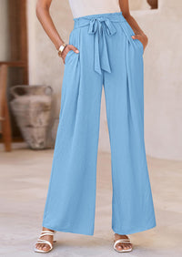 Wide Leg High Waisted Loose Pants