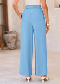 Wide Leg High Waisted Loose Pants