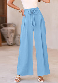 Wide Leg High Waisted Loose Pants