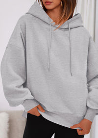 PRETTYGARDEN Womens Oversized Hoodies Sweatshirt Long Sleeve Loose Fit Going Out Tops Trendy Casual Fall Fashion Outfits