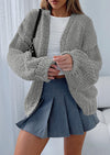PRETTYGARDEN Cardigan Sweaters for Women Trendy Fall Fashion Long Sleeve Chunky Knit Cardigans Winter Clothing Outfits
