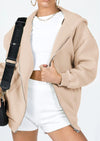 PRETTYGARDEN Women's Zip Up Y2K Hoodies Casual Long Sleeve Sweatshirts Fall Spring Track Jackets with Pockets