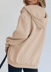 PRETTYGARDEN Women's Zip Up Y2K Hoodies Casual Long Sleeve Sweatshirts Fall Spring Track Jackets with Pockets