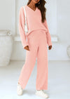 PRETTYGARDEN Lounge Sets for Women Two Piece Sweaters Pajama Set Fall Fashion Loungewear Outfits Matching Winter Clothes