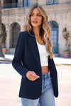 Business Casual Long Sleeve Notch Lapel Trendy Blazers