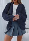 PRETTYGARDEN Cardigan Sweaters for Women Trendy Fall Fashion Long Sleeve Chunky Knit Cardigans Winter Clothing Outfits
