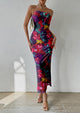 Summer Strapless Maxi Bodycon Dresses