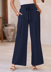 Wide Leg High Waisted Loose Pants