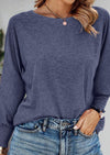 PRETTYGARDEN Women's Spring Fashion T Shirts Puff Long Sleeve Crewneck Casual Basic Tee Tops Blouses