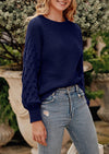 PRETTYGARDEN Women's Fall Pullover Sweater Casual Long Sleeve Loose Chunky Knit Tops Blouse Winter Fashion Clothing