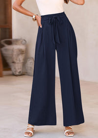 Wide Leg High Waisted Loose Pants