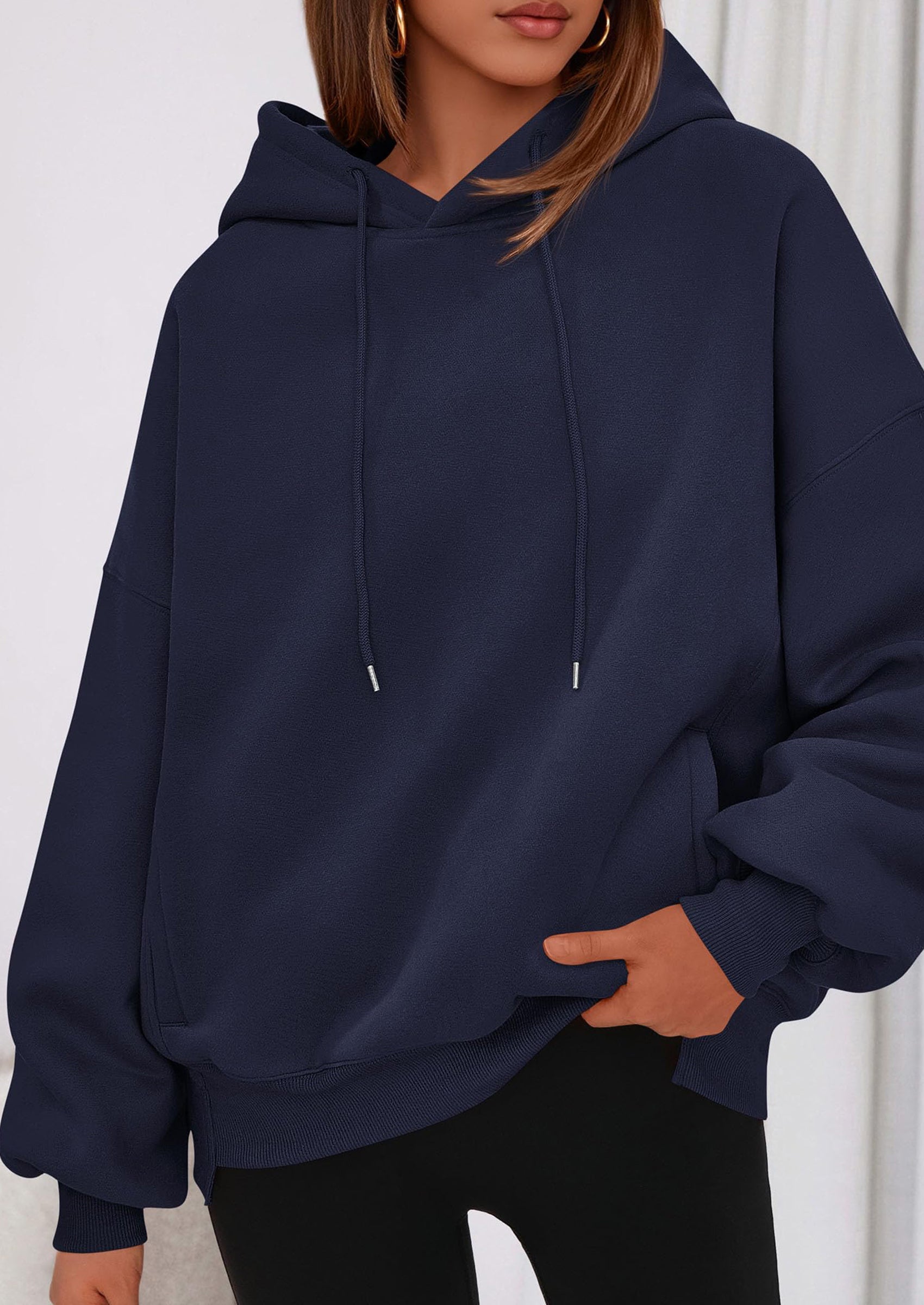 PRETTYGARDEN Womens Oversized Hoodies Sweatshirt Long Sleeve Loose Fit Going Out Tops Trendy Casual Fall Fashion Outfits