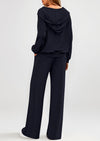 PRETTYGARDEN Women's 2 Piece Fall Lounge Sets Zip Up Hoodie Wide Leg Pants Tracksuit Matching Travel Outfits Clothes