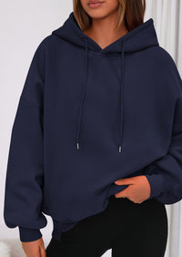 PRETTYGARDEN Womens Oversized Hoodies Sweatshirt Long Sleeve Loose Fit Going Out Tops Trendy Casual Fall Fashion Outfits