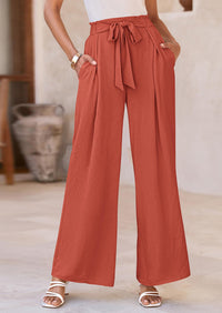 Wide Leg High Waisted Loose Pants