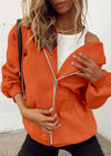 PRETTYGARDEN Women's Zip Up Y2K Hoodies Casual Long Sleeve Sweatshirts Fall Spring Track Jackets with Pockets