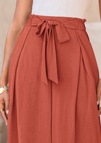 Wide Leg High Waisted Loose Pants
