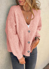 PRETTYGARDEN Cardigan Sweaters for Women Trendy Fall Long Sleeve Button Down Oversized Chunky Knit Sweater Outerwear