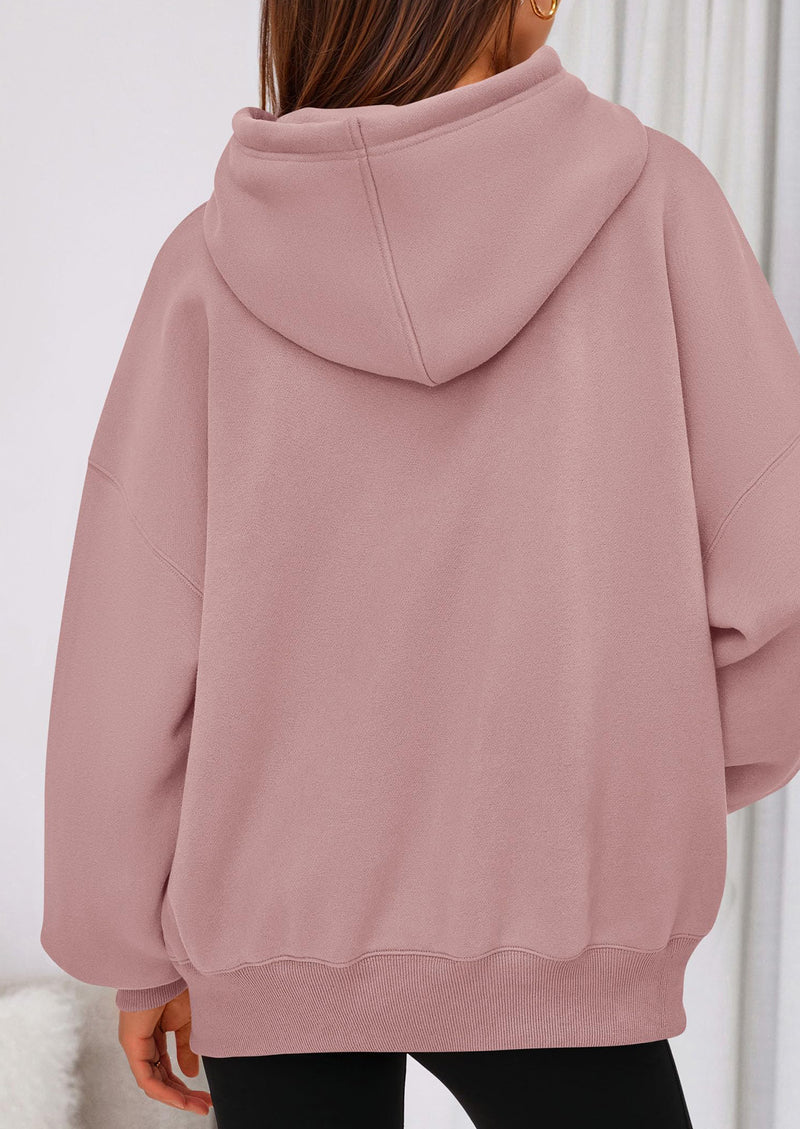 PRETTYGARDEN Womens Oversized Hoodies Sweatshirt Long Sleeve Loose Fit Going Out Tops Trendy Casual Fall Fashion Outfits