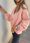 PRETTYGARDEN Cardigan Sweaters for Women Trendy Fall Long Sleeve Button Down Oversized Chunky Knit Sweater Outerwear