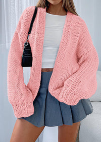 PRETTYGARDEN Cardigan Sweaters for Women Trendy Fall Fashion Long Sleeve Chunky Knit Cardigans Winter Clothing Outfits