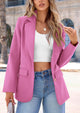 Business Casual Long Sleeve Notch Lapel Trendy Blazers