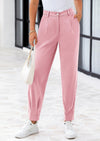 PRETTYGARDEN Womens Dress Pants Business Casual Trendy High Waisted Ankle Length Dressy Trousers Slacks Work Clothes