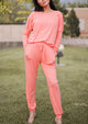 Black Two Pieces Oversized Fall Tracksuit