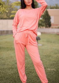 Black Two Pieces Oversized Fall Tracksuit