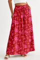Wide Leg High Waisted Flowy Pockets Palazzo Pants