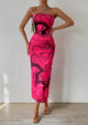 Summer Strapless Maxi Bodycon Dresses