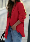 PRETTYGARDEN Fall Blazers for Women Business Casual Long Sleeve Lapel Pockets Dressy Suit Jackets Work Office Clothes