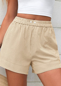 Striped Casual Beach Shorts