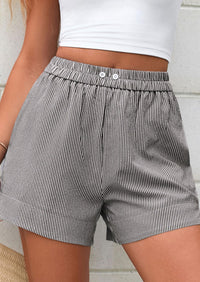 Striped Casual Beach Shorts