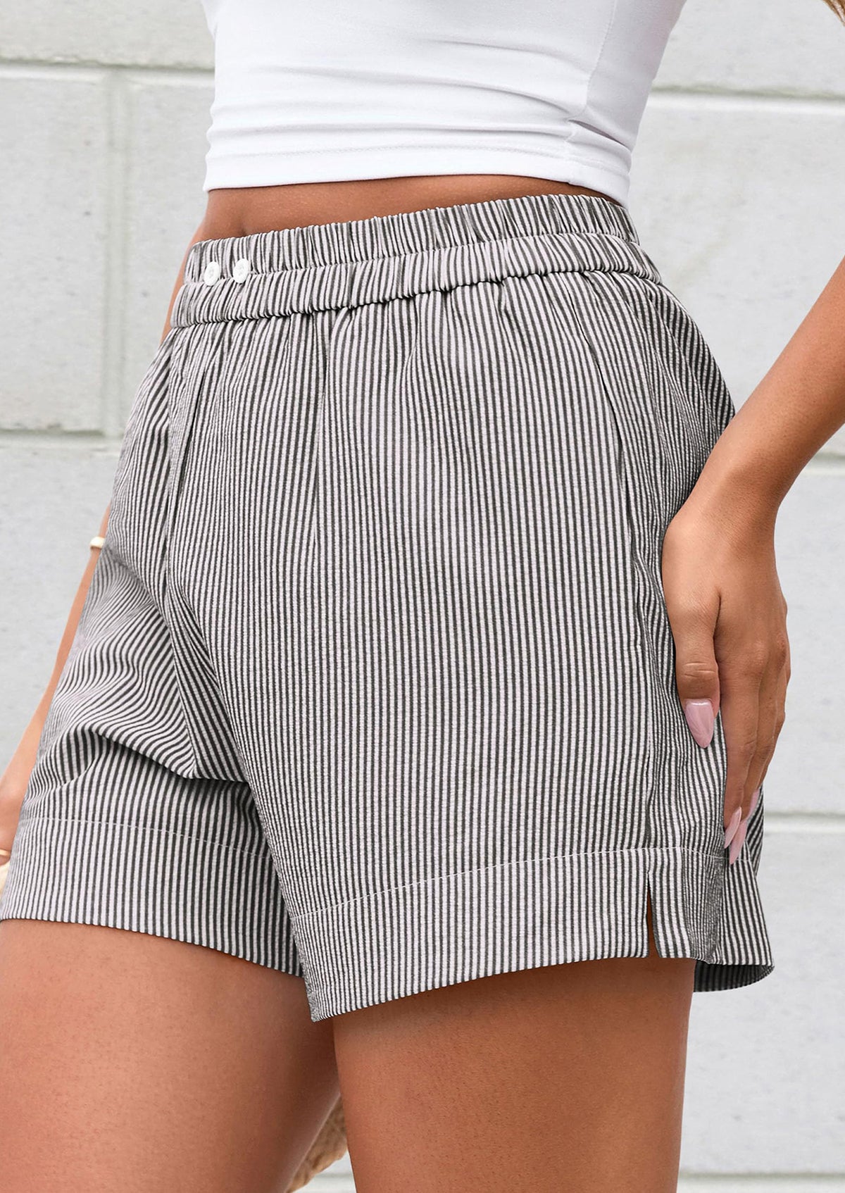 Striped Casual Beach Shorts