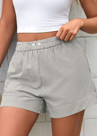 Striped Casual Beach Shorts