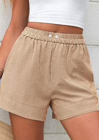 Striped Casual Beach Shorts