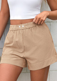 Striped Casual Beach Shorts