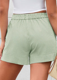 Striped Casual Beach Shorts