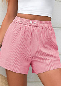 Striped Casual Beach Shorts