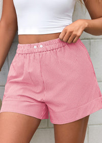 Striped Casual Beach Shorts