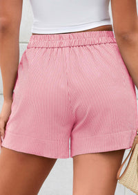 Striped Casual Beach Shorts