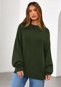 PRETTYGARDEN Womens Sweaters Fall Trendy Casual Crewneck Long Sleeve Cozy Knit Pullover Sweater Tops Winter Clothing
