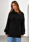 PRETTYGARDEN Womens Sweaters Fall Trendy Casual Crewneck Long Sleeve Cozy Knit Pullover Sweater Tops Winter Clothing