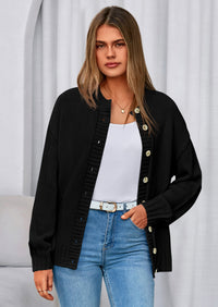 PRETTYGARDEN Women's Winter Cardigan Sweaters Trendy Chunky Knit Long Sleeve Button Up Casual Warm Fall Jackets Coats
