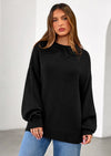 PRETTYGARDEN Womens Sweaters Fall Trendy Casual Crewneck Long Sleeve Cozy Knit Pullover Sweater Tops Winter Clothing