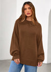 PRETTYGARDEN Womens Sweaters Fall Trendy Casual Crewneck Long Sleeve Cozy Knit Pullover Sweater Tops Winter Clothing