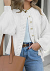 PRETTYGARDEN Women's Winter Cardigan Sweaters Trendy Chunky Knit Long Sleeve Button Up Casual Warm Fall Jackets Coats