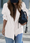 PRETTYGARDEN Fall Blazers for Women Business Casual Long Sleeve Lapel Pockets Dressy Suit Jackets Work Office Clothes